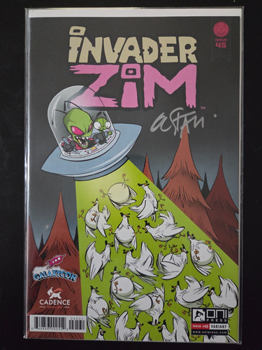 Invader zim signed - #45,