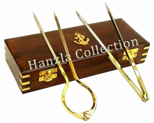 Set brass steel 8 - of,