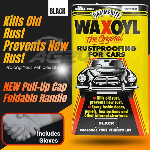 Hammerite waxoyl black - waxoyl,