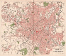 BIRMINGHAM. Antique town/city