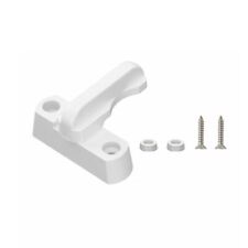 2- 8Pcs White UPVC Door Sash Jammer Security Restrictor Lock Window Safety Locks