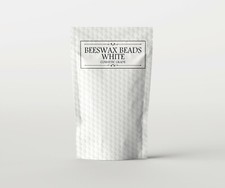 Beeswax Beads White - Cosmetic