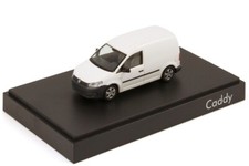 VW CADDY 2K DELIVERY VAN 2010 FACELIFT CANDY WHITE 1:87 RIETZE (DEALER MODEL)