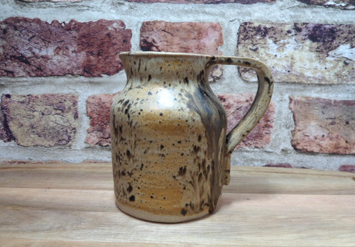 Studio pottery jug made - pottery,