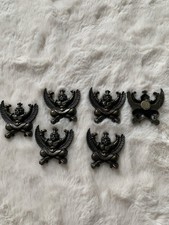 Vintage brass garuda badges - vintage,