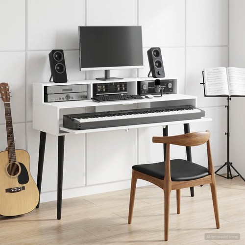 Studio desk white 110 5 - 110, x