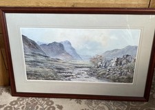 Signed watercolour print ltd