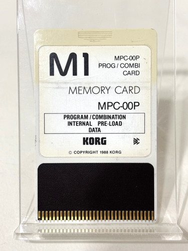 Korg mpc 00p - korg, m1