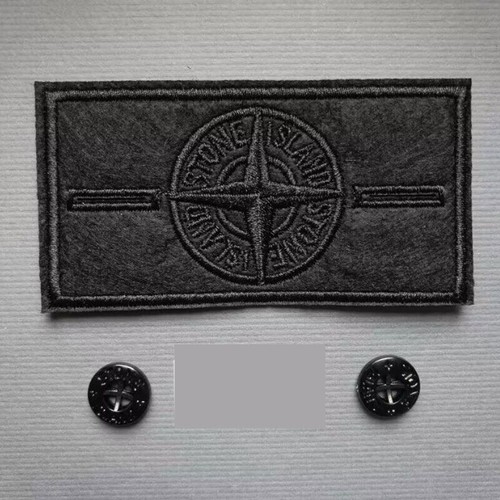 Stone island reflective badge - stone,