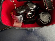 Minolta Dynax 7xi with Lens In Case As Seen Untested No Charger In Set