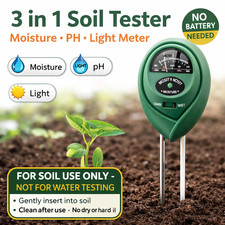 3 in 1 Soil Tester Moisture PH