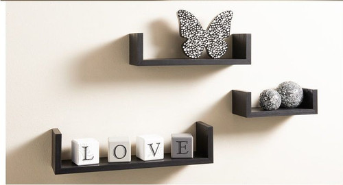 Set shape floating wall - set, u
