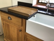 Solid pine draining board - pine, for
