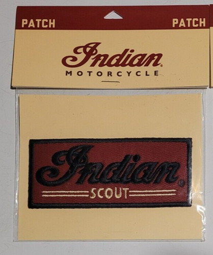 Indian motorcycle scout patch - indian,