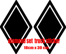 Diamond set sticker   Lorry