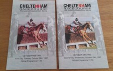 CHELTENHAM RACE CARDS THE 1997