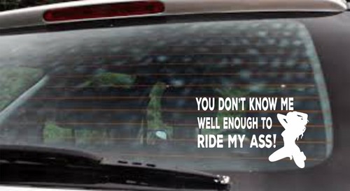 Car sticker van funny - funny, window