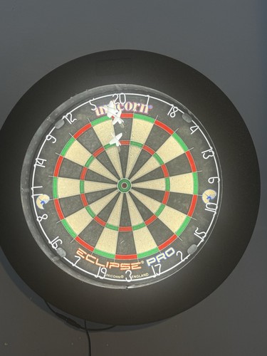 Dart board 360 surround light - board,