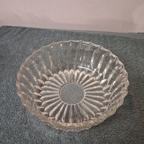 Vintage large cut crystal - vintage,