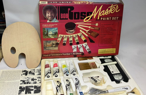 Bob ross master oil paint - master, set
