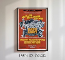 Dads Army Shaftesbury Theatre Repro - High Quality Poster 