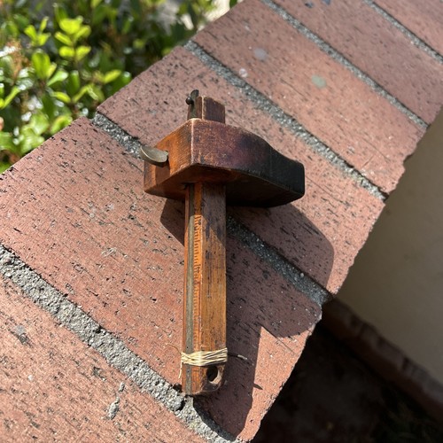Antique mortise marking gauge - antique,