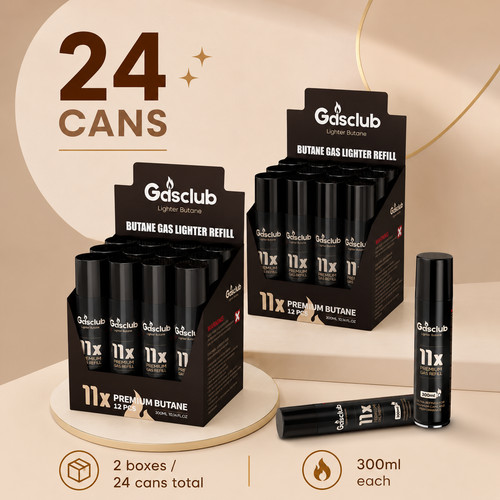Cans gasclub 11x - 24,