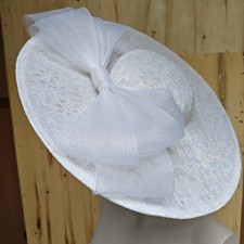 white large lace hatinator