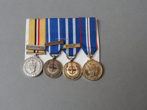 British miniature medal group - miniature,