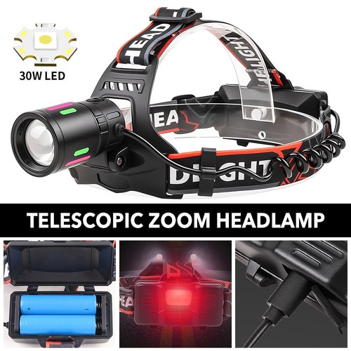 Led super bright head torch - super,