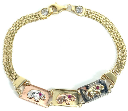 14kt multi tone - multi-tone, gold