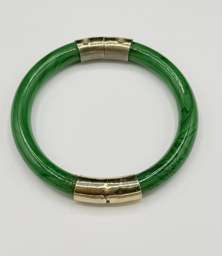 Vintage chinese green jade - green,