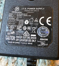 L.T.E. 12V 5A AC Adapter Power Supply Model A4004390 – 4-Pin DIN Connector