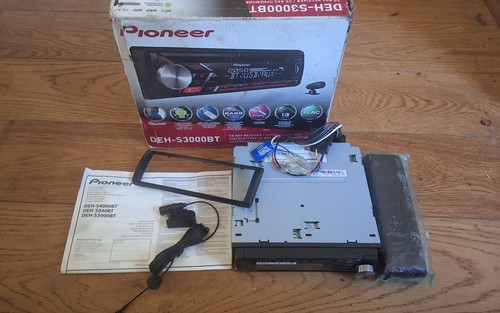 Pioneer deh s3000bt radio - deh-s3000bt, with