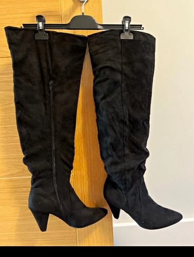 Women black faux suede - women’s,