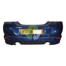 VOLVO C30 D5 SE SPORT MK1 (MK) REAR BUMPER BRILLIANT BLUE 2006-2009