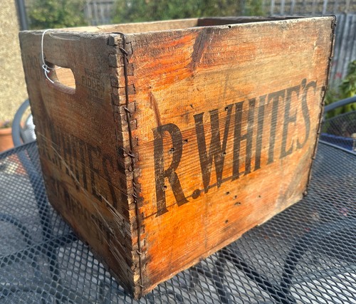 Vintage rustic white s - vintage, r.white's