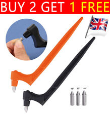 Craft Cutting Tools 360-degree Rotating Blade Stainless Steel Art Carving Git UK