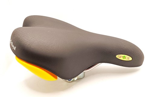 Junior gel saddle - gel, (pickle)
