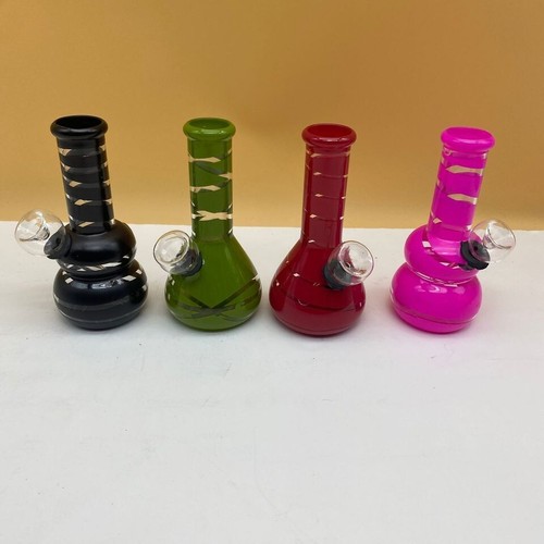 Glass bong 13cm shisha - glass,