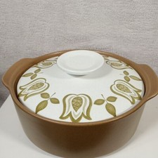 J&G Meakin Maidstone Tulip Lidded Pot/Dish Casserole Hot Food Serving Lid