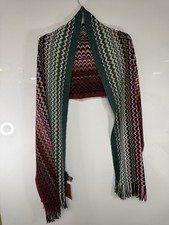 MISSONI Striped Scarf One Size GENUINE RRP £226 #M4