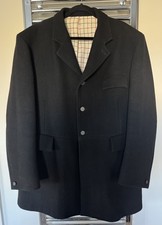 Mears Pytchley Mens Hunt Coat Black 46” Wool