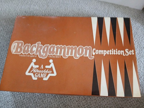 Vintage backgammon board - board, game