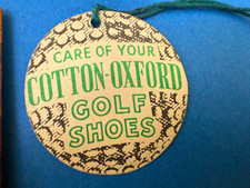Cotton-Oxford Golf Shoes