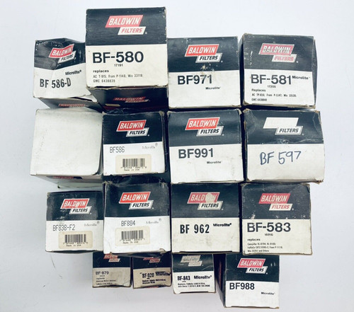 Lot baldwin bf - baldwin, filters