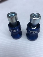 SWING ARM STAND BRACKETS BOBBINS SPOOLS TITAX BLUE 10MM 1.5 SBBL150 MOTORS