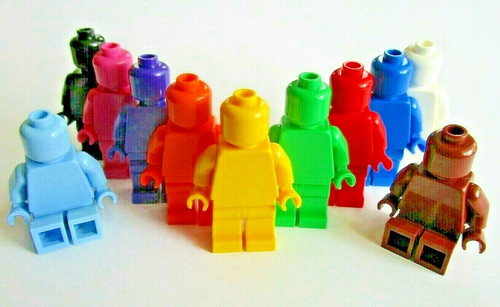 Lego monochrome minifigure - lego,