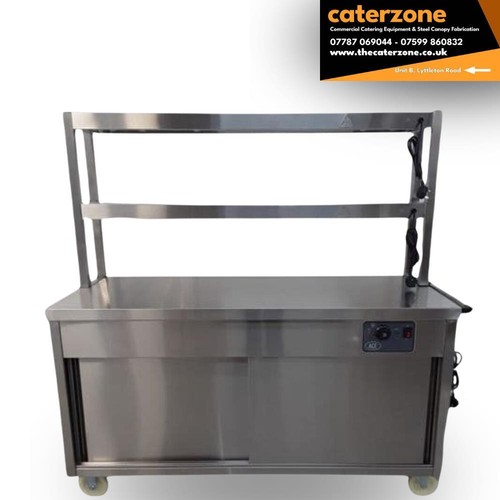Hot cupboard with tier - hot,