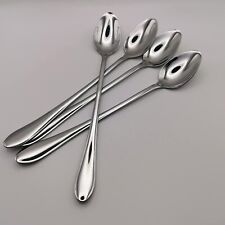 4 Long Handle Teaspoons Tea